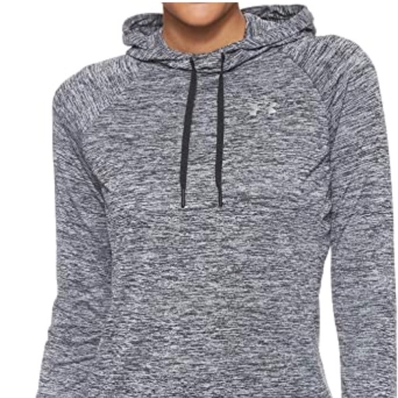 Under Armour Tops - Woman’s Under Armour gray dry fit pull over Sz Medium